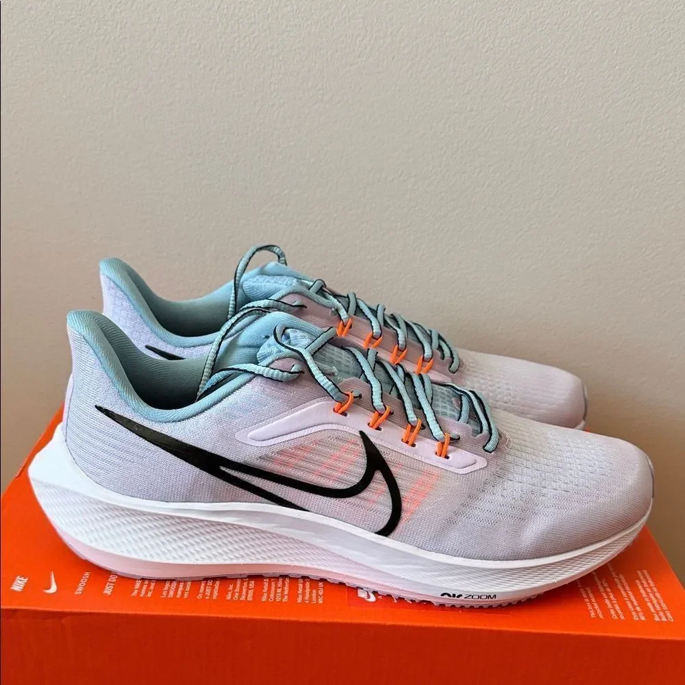 Nike Air Zoom Pegasus 39 White Iris Purple DH4072-500 Women’s Size 10.5